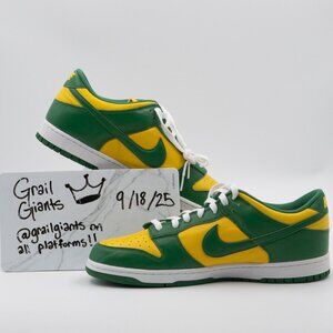 🔹 Nike Dunk Low “Brazil” (2020/2024) — 14M (DS · CU1727-700)